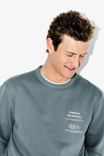 Sweat col rond imprimé