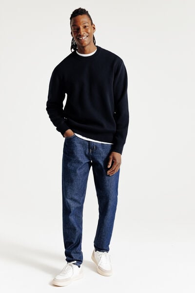 Pull col rond &eacute;pais