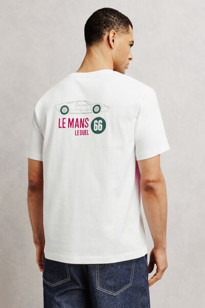 Tee shirt imprim&eacute; et brod&eacute; licence 24H le Mans