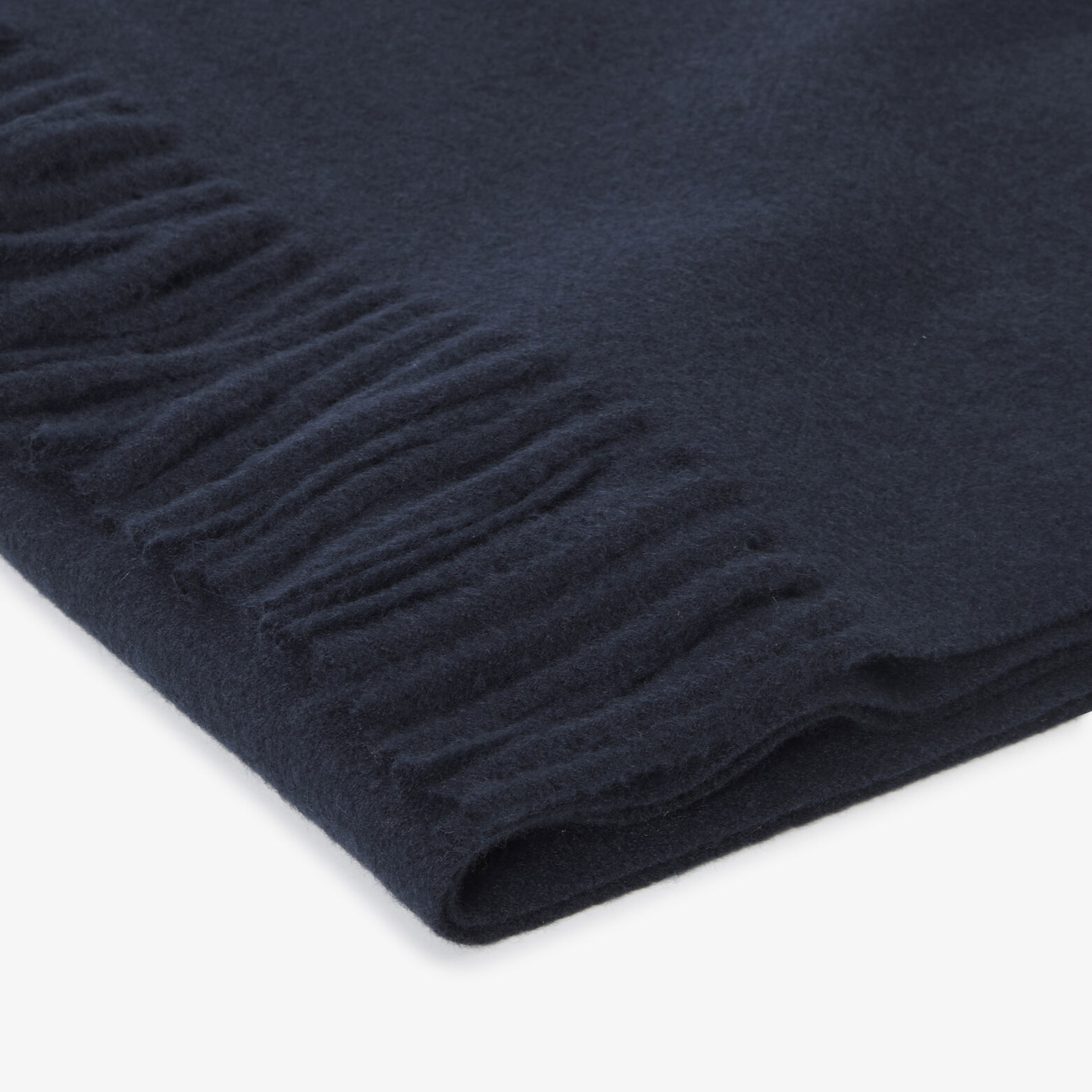 Effen sjaal met zacht aspect