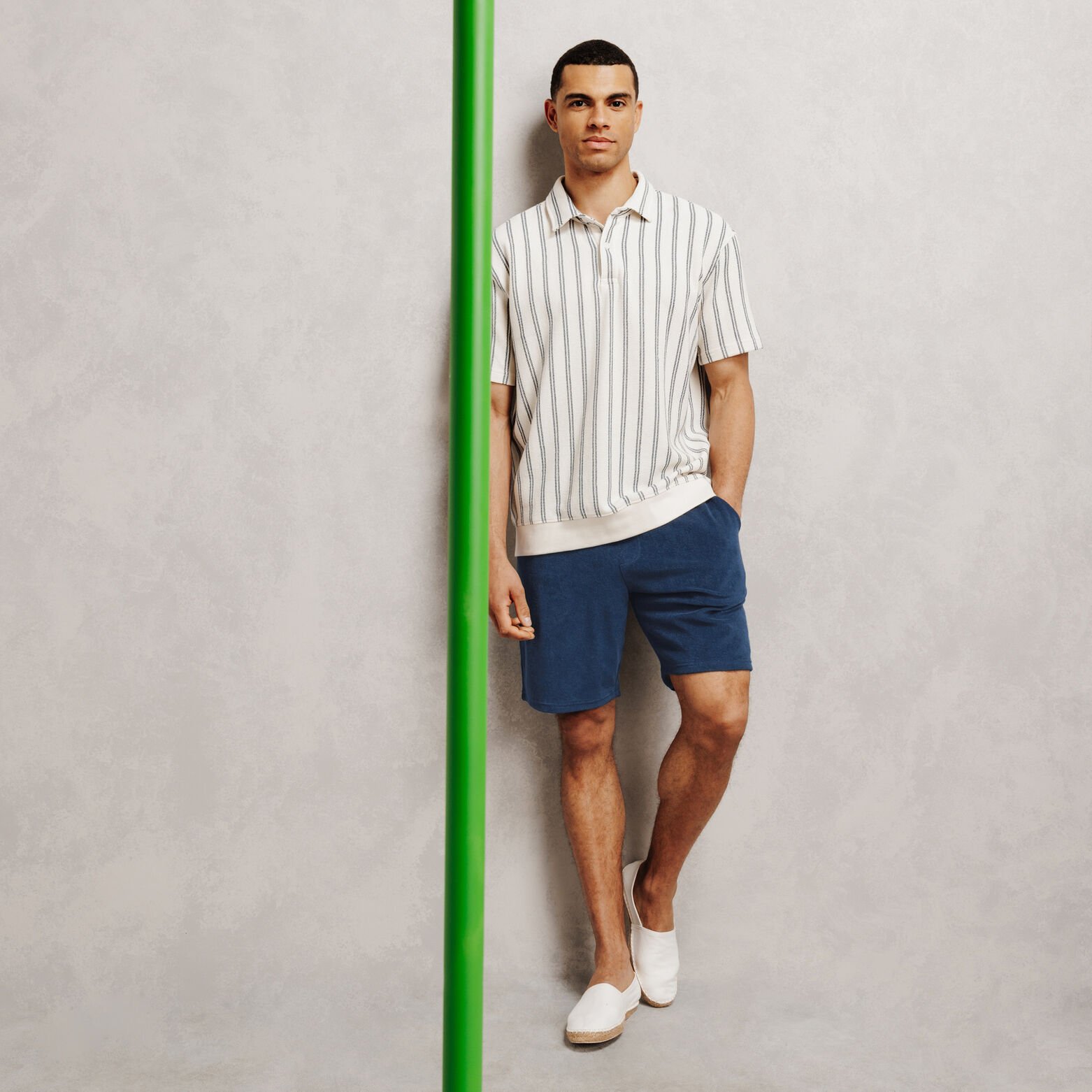 Bermuda mati&egrave;re &eacute;ponge