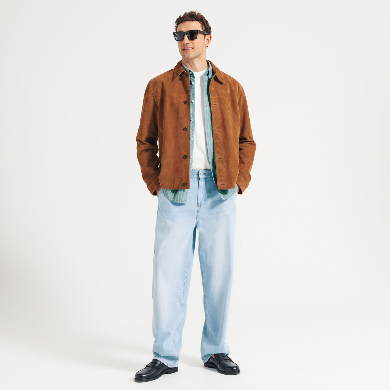 Chemise oxford ray&eacute;e "le parfait by JULES"