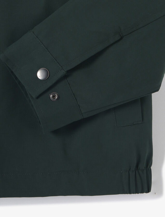 Jack met hemdskraag en rits