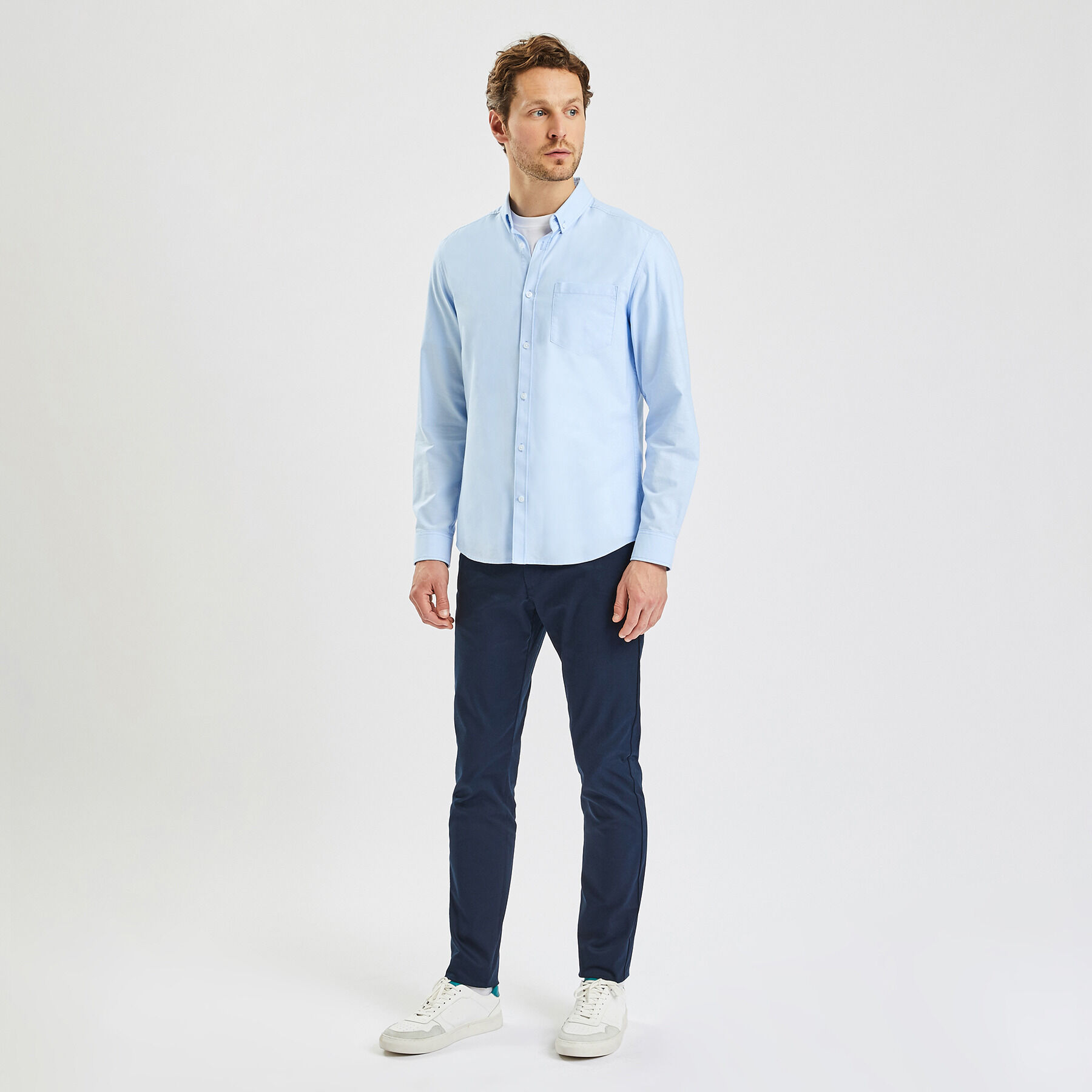 Chemise Homme J.Crew - Taille XL - 100% Coton - Couleur Verte - Occasion Très Bon état