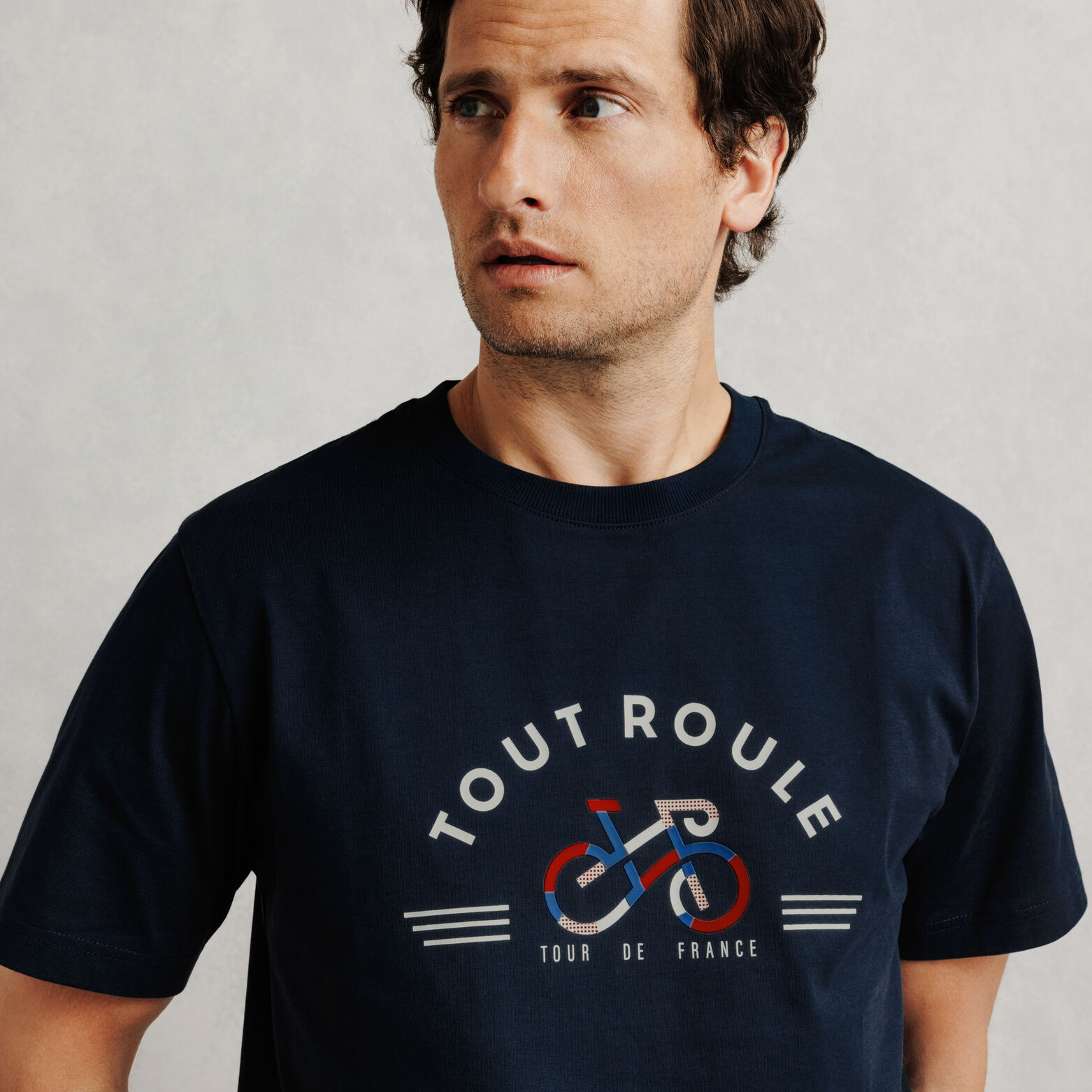 Tee shirt imprim&eacute; licence Tour de France