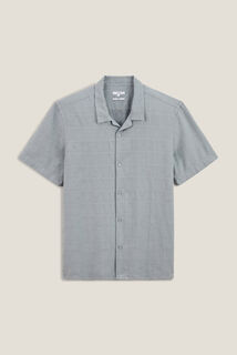 Chemisette en coton brod&eacute;e