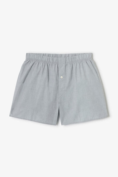 Caleçon uni en coton