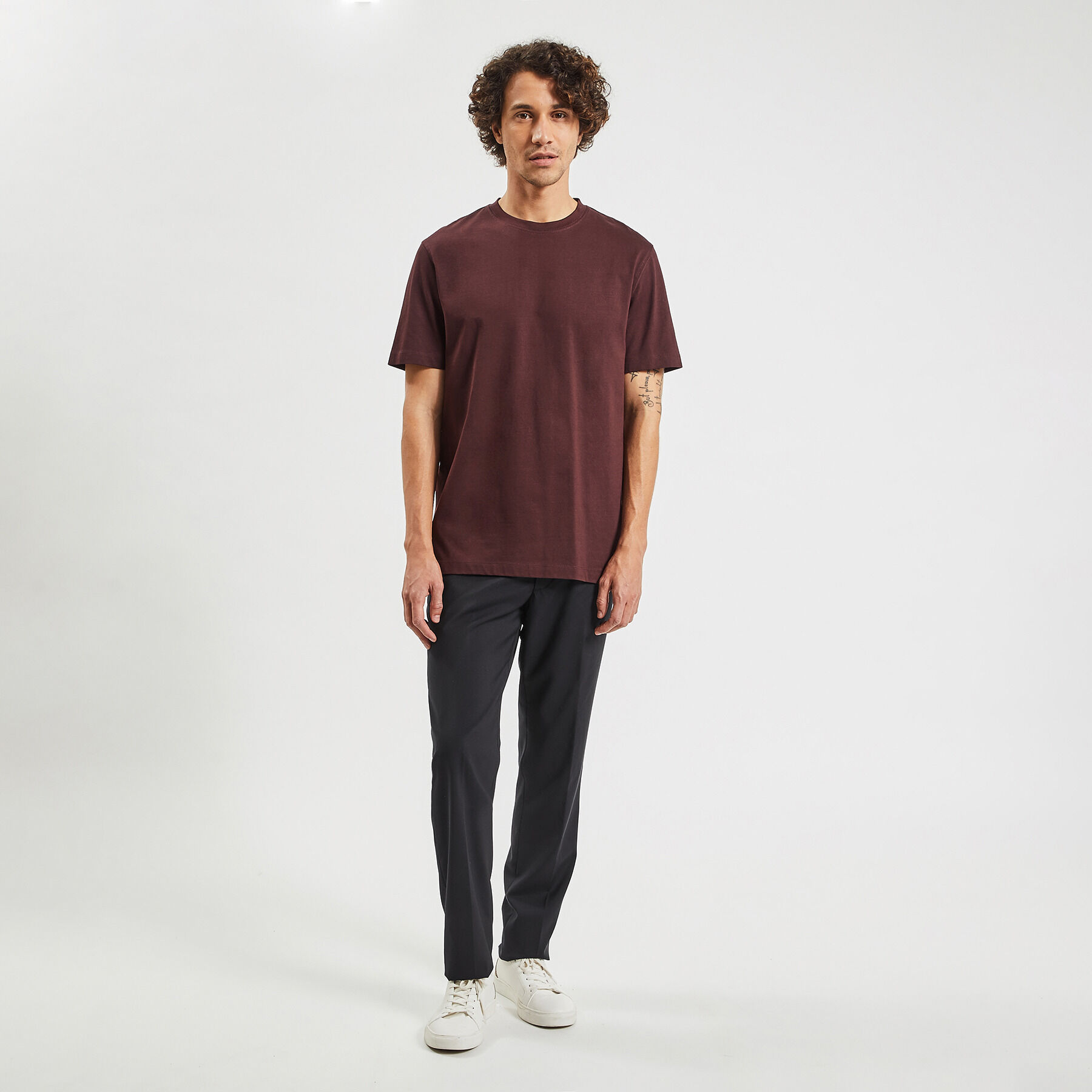 Pantalon costume laine on sale