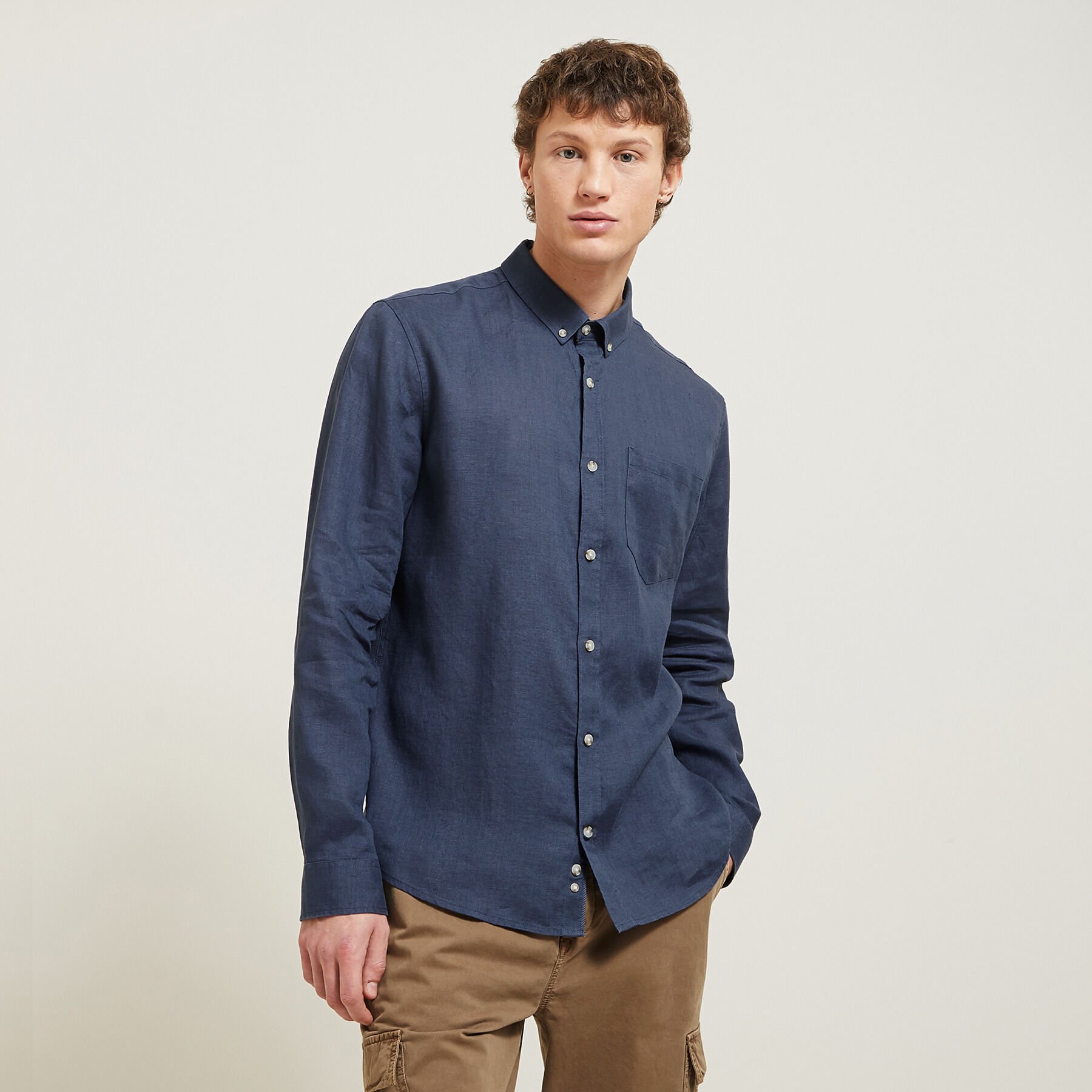 Chemise lin homme jules 2025