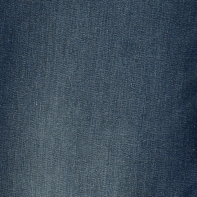 Jean straight contenant du chanvre et du polyester