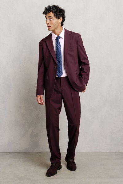Chemise 100% coton slim sans repassage textur&eacute;e / 