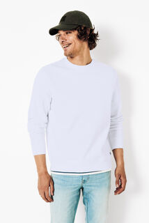 Sweat col rond texturé