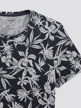 tee shirt imprimé fleurs