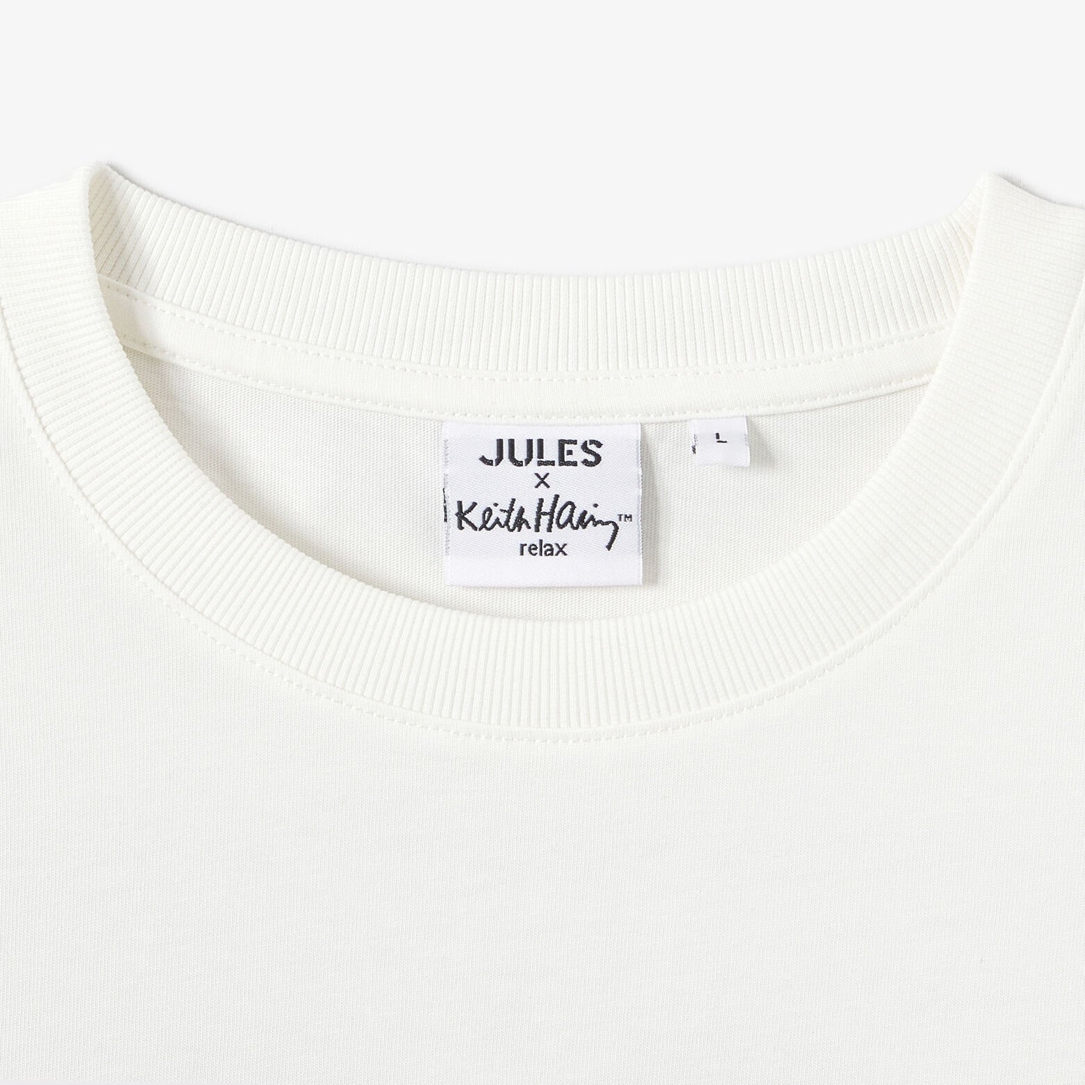 Tee shirt imprim&eacute; devant dos licence Keith Haring