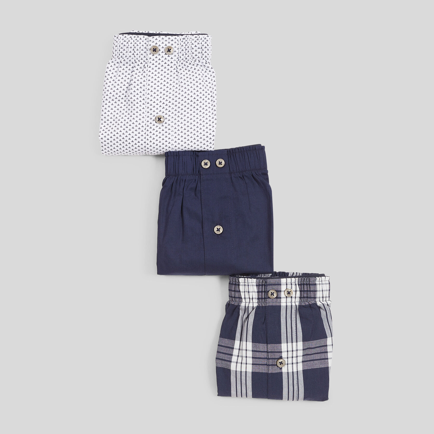 Paul Smith Black Stretch Cotton Trunks 7 Pack | Jules B