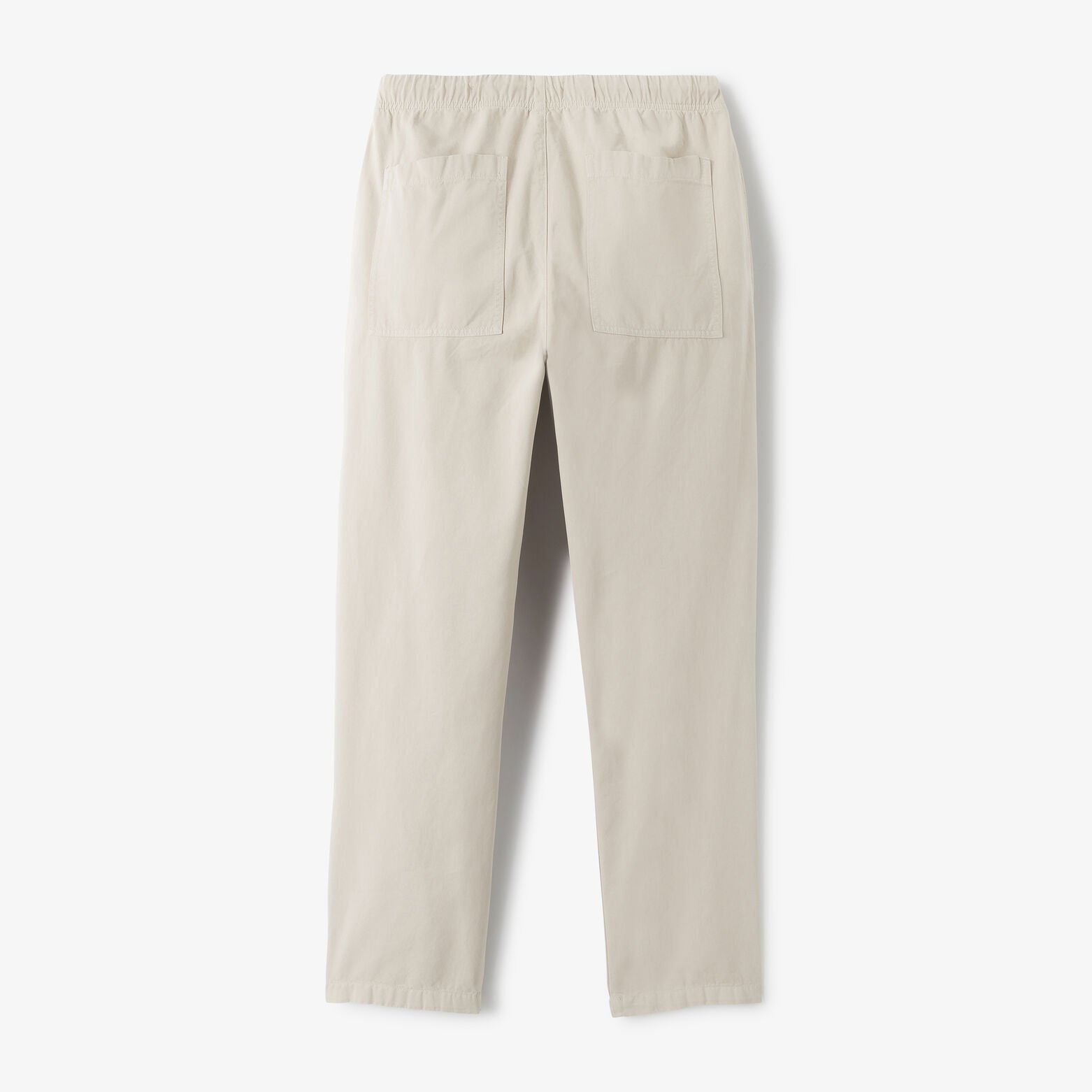 Pantalon straight taille &eacute;lastiqu&eacute;e