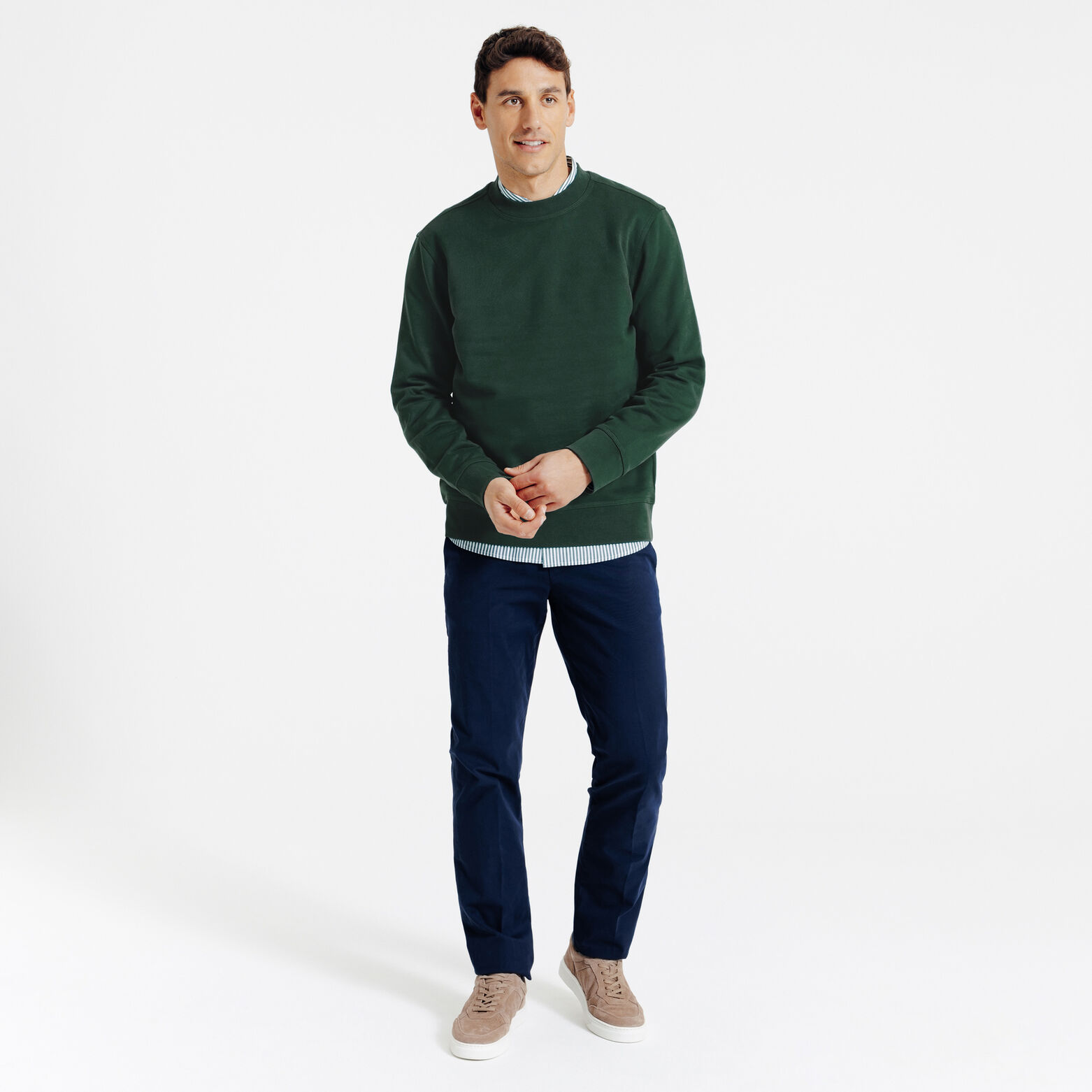 Sweat col rond uni "le parfait by JULES"