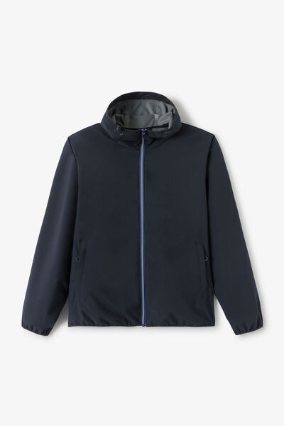Blouson coupe-vent &agrave; capuche