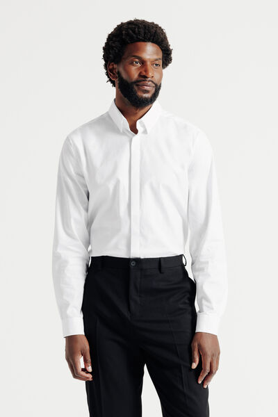 Chemise en coton slim