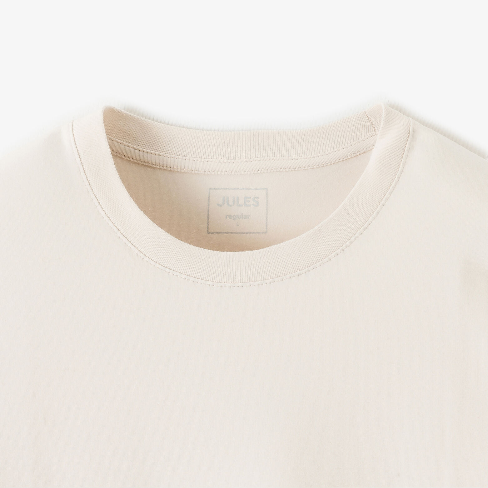 Tee shirt matière douce col rond