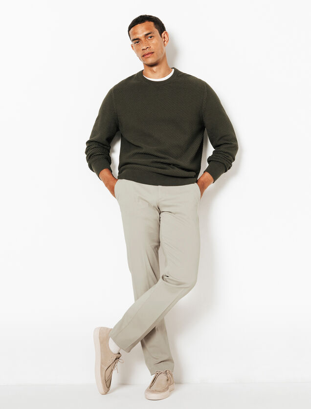 Straight fit chinobroek