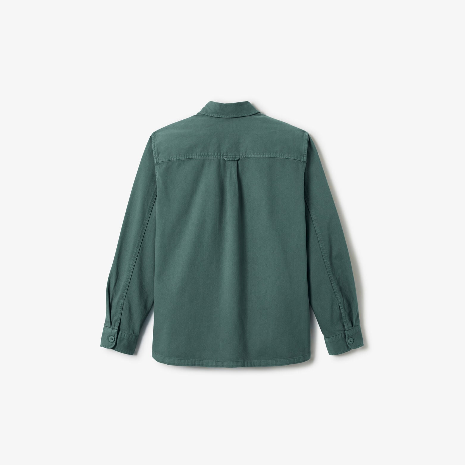 Surchemise regular col fran&ccedil;ais 100% coton
