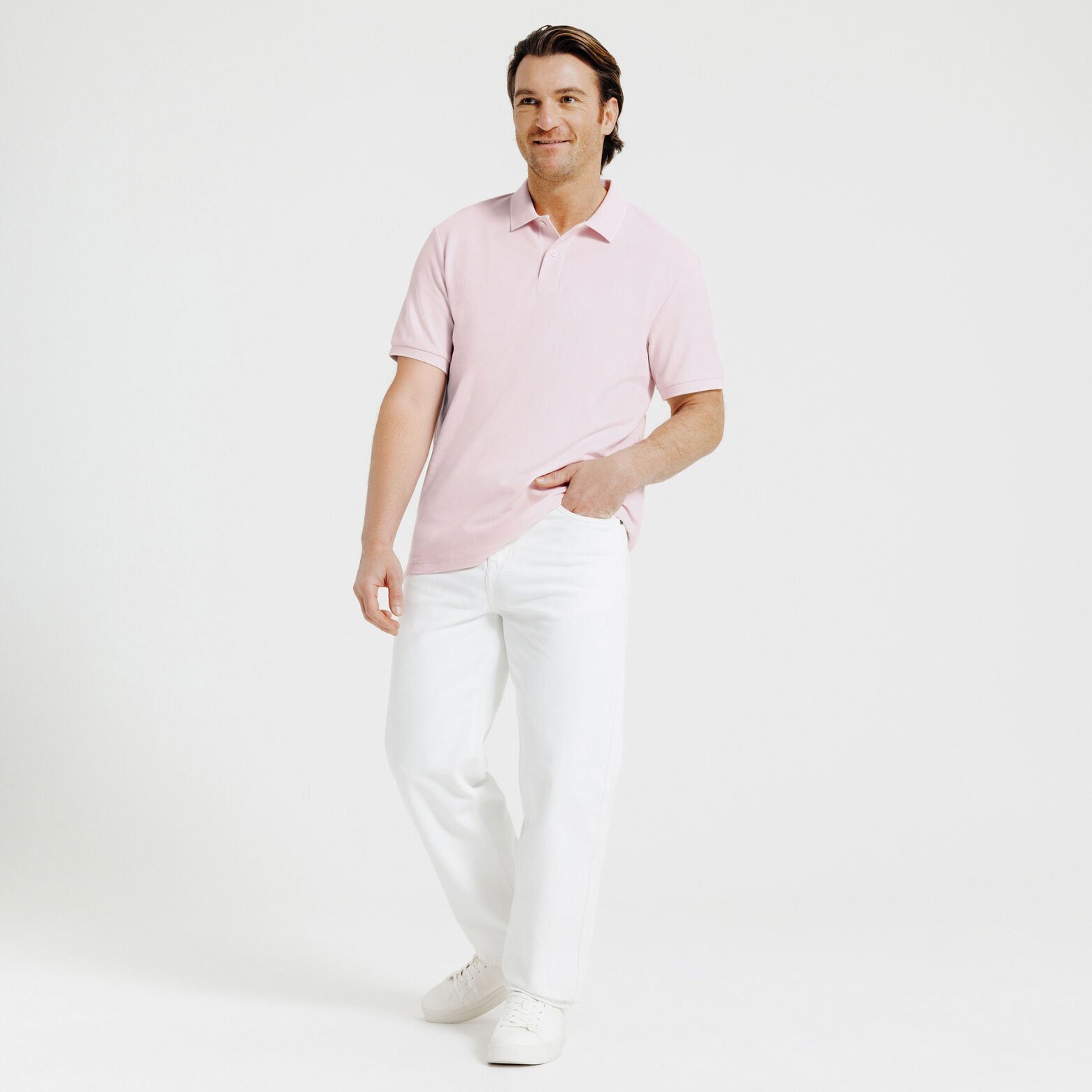 Polo manches courtes uni "le parfait by JULES"