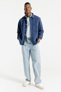 Regular fit hemd in linnen