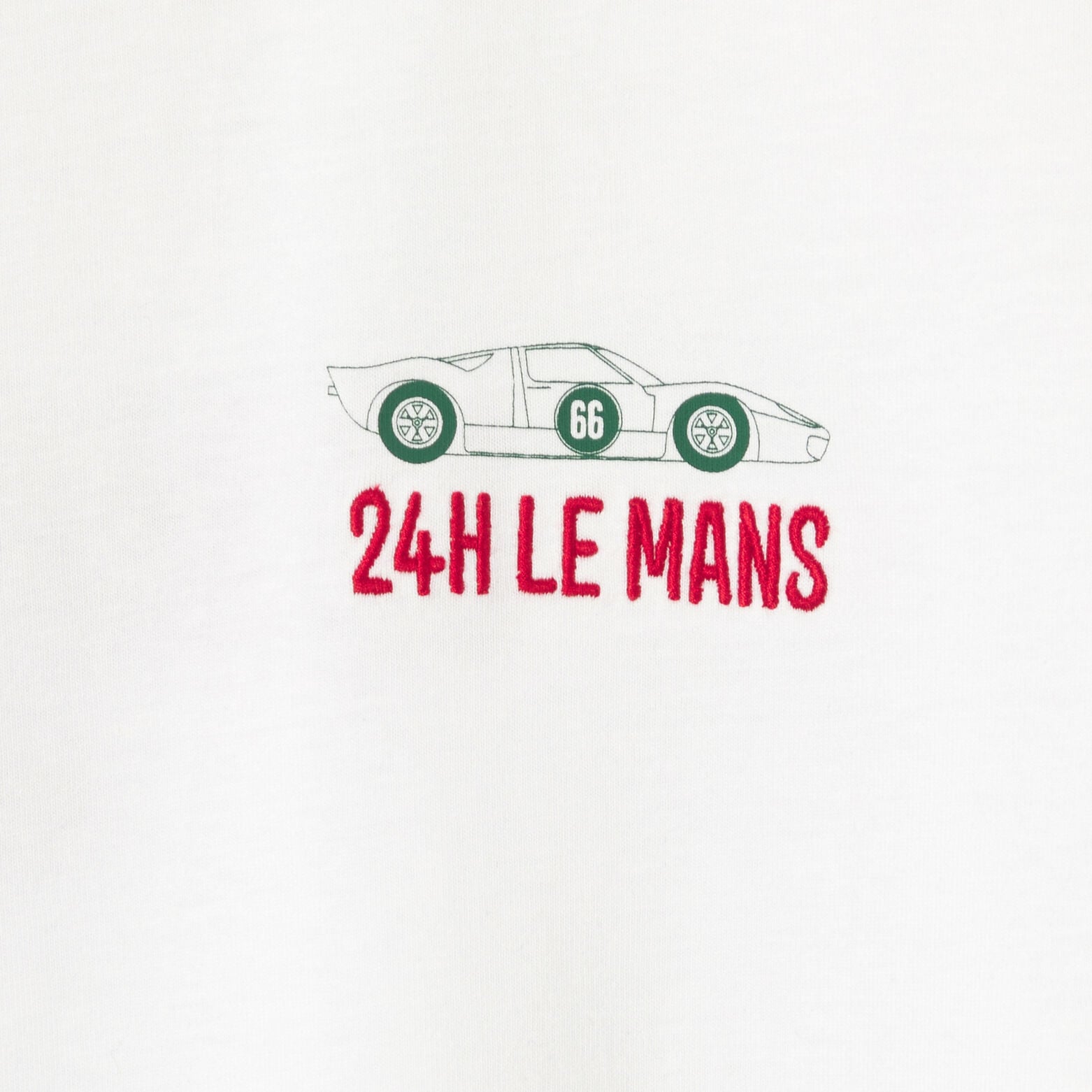 Tee shirt imprim&eacute; et brod&eacute; licence 24H le Mans