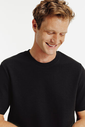 T-shirt in fantasiestof