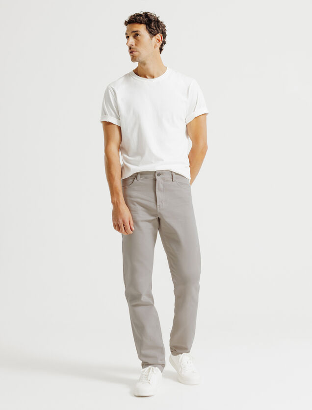 Straight fit broek 5 zakken