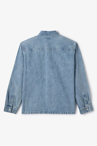 Surchemise en jean unie