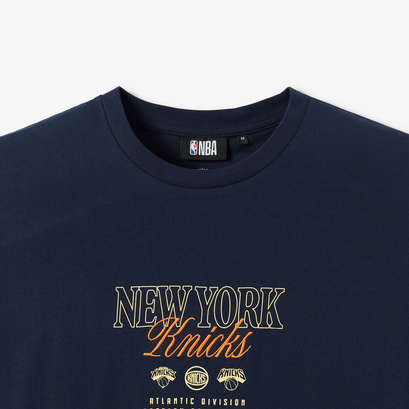 T-shirt met print New York Knicks NBA-licentie