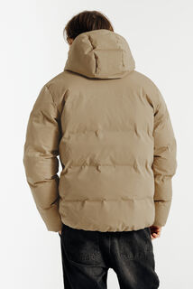 Doudoune zipp&eacute;e &agrave; capuche