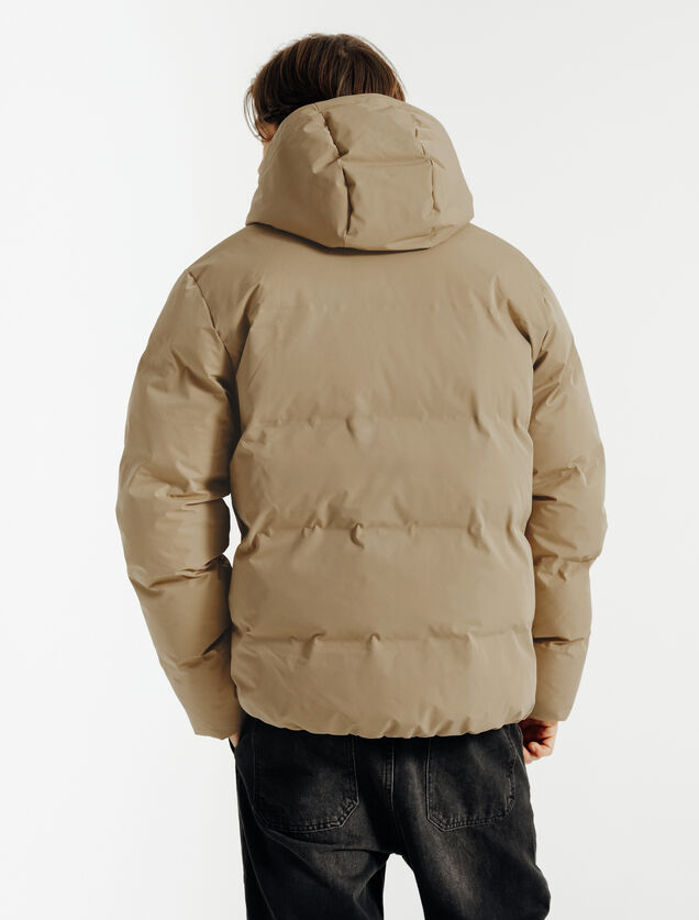 Doudoune zipp&eacute;e &agrave; capuche