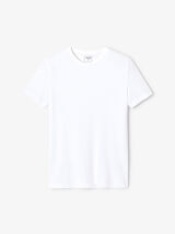Tee shirt en coton col rond basique