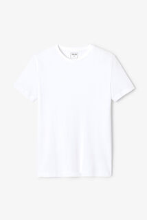 Tee shirt en coton col rond basique