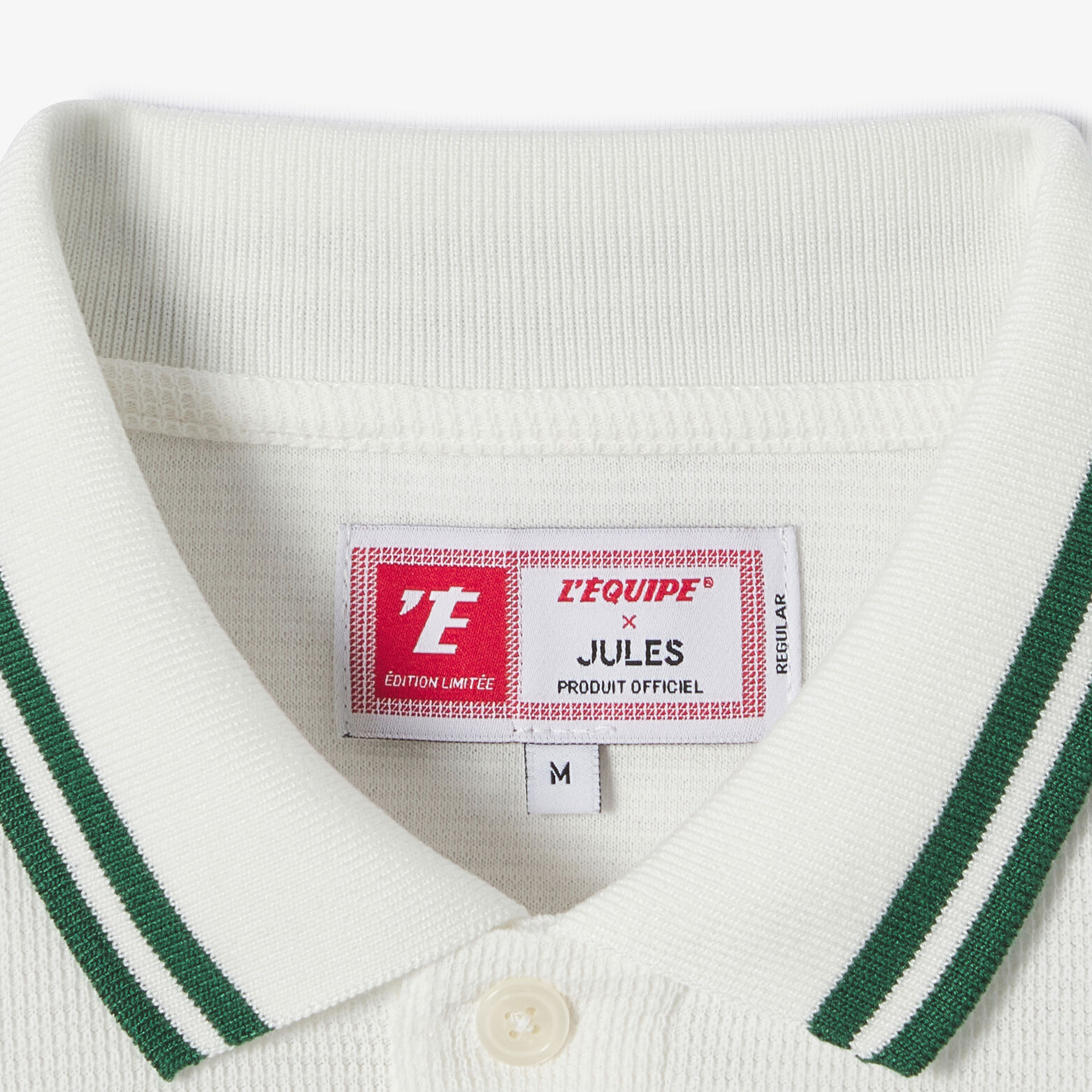 Polo avec broderie licence L'&Eacute;quipe