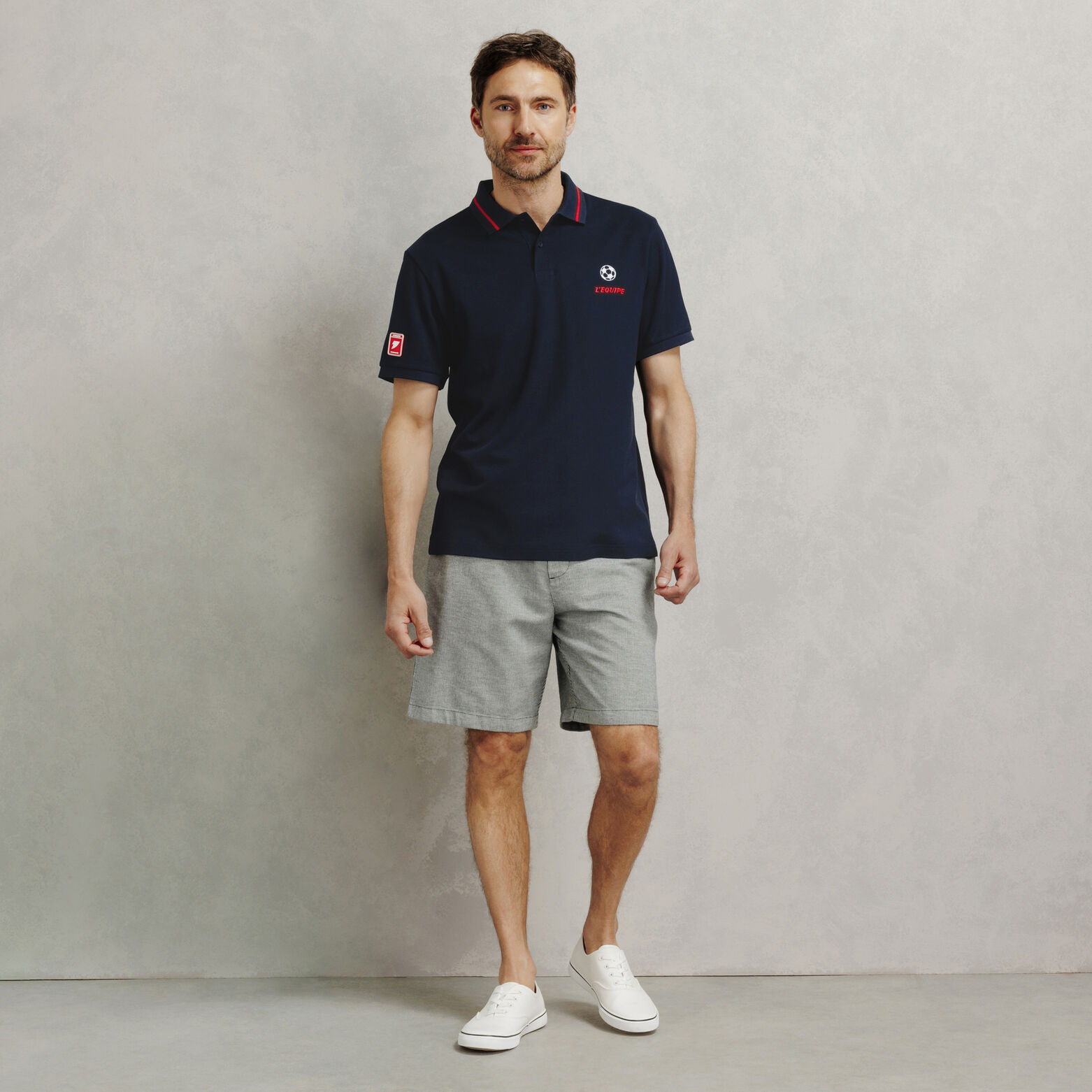 Polo met L'&Eacute;quipe licentie