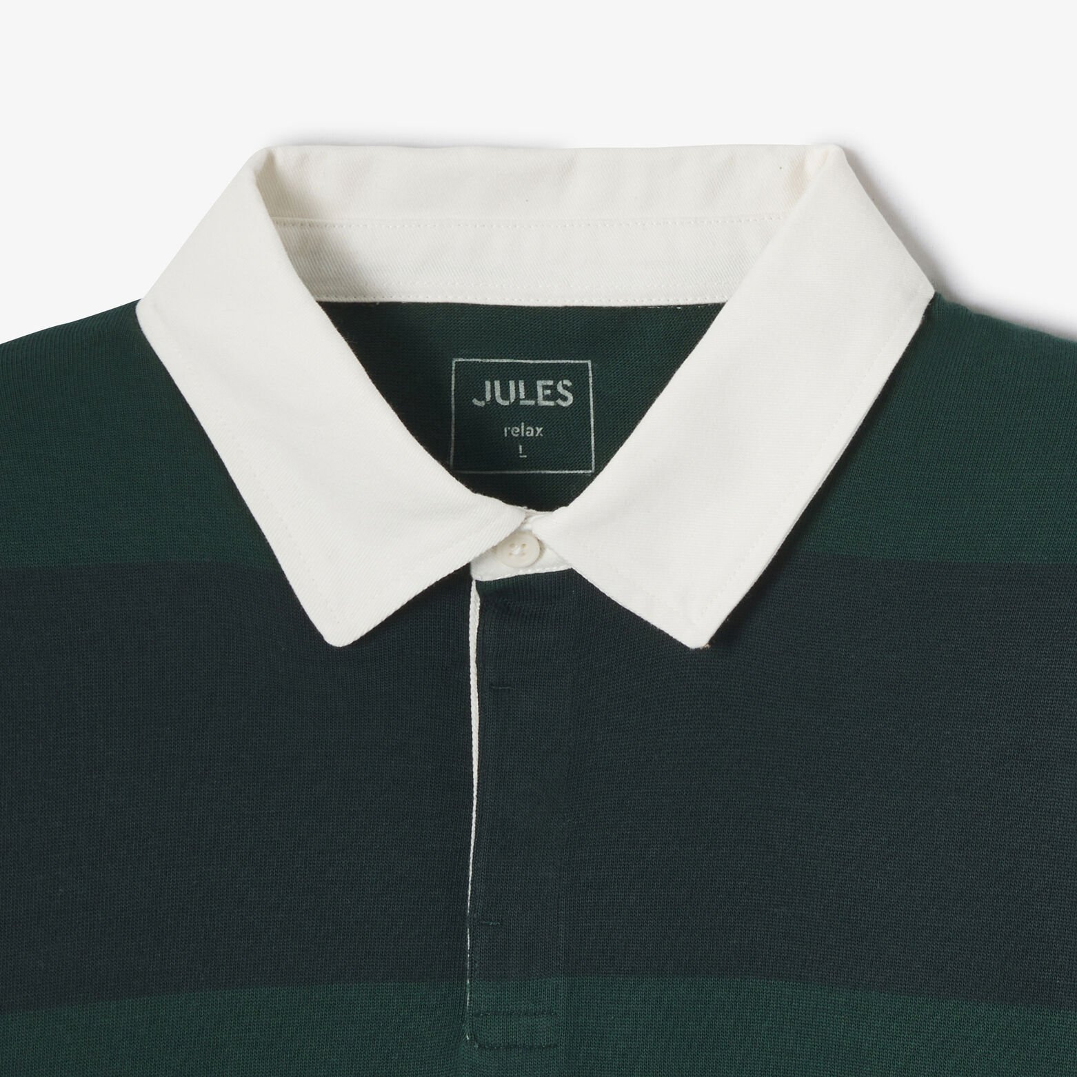 Polo manches longues ray&eacute;