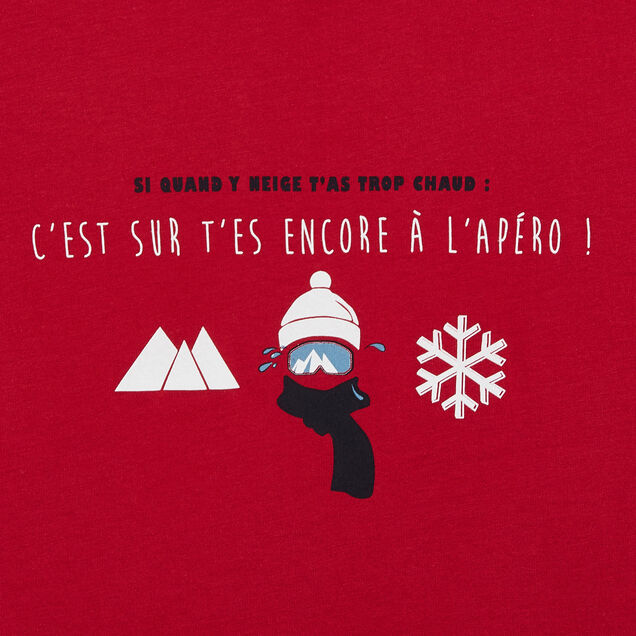 Tee shirt imprimé Rhones-Alpes Isère/Savoie