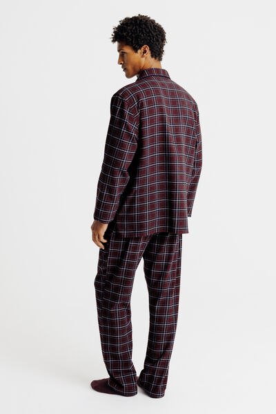 Ensemble pyjama en flanelle à carreaux