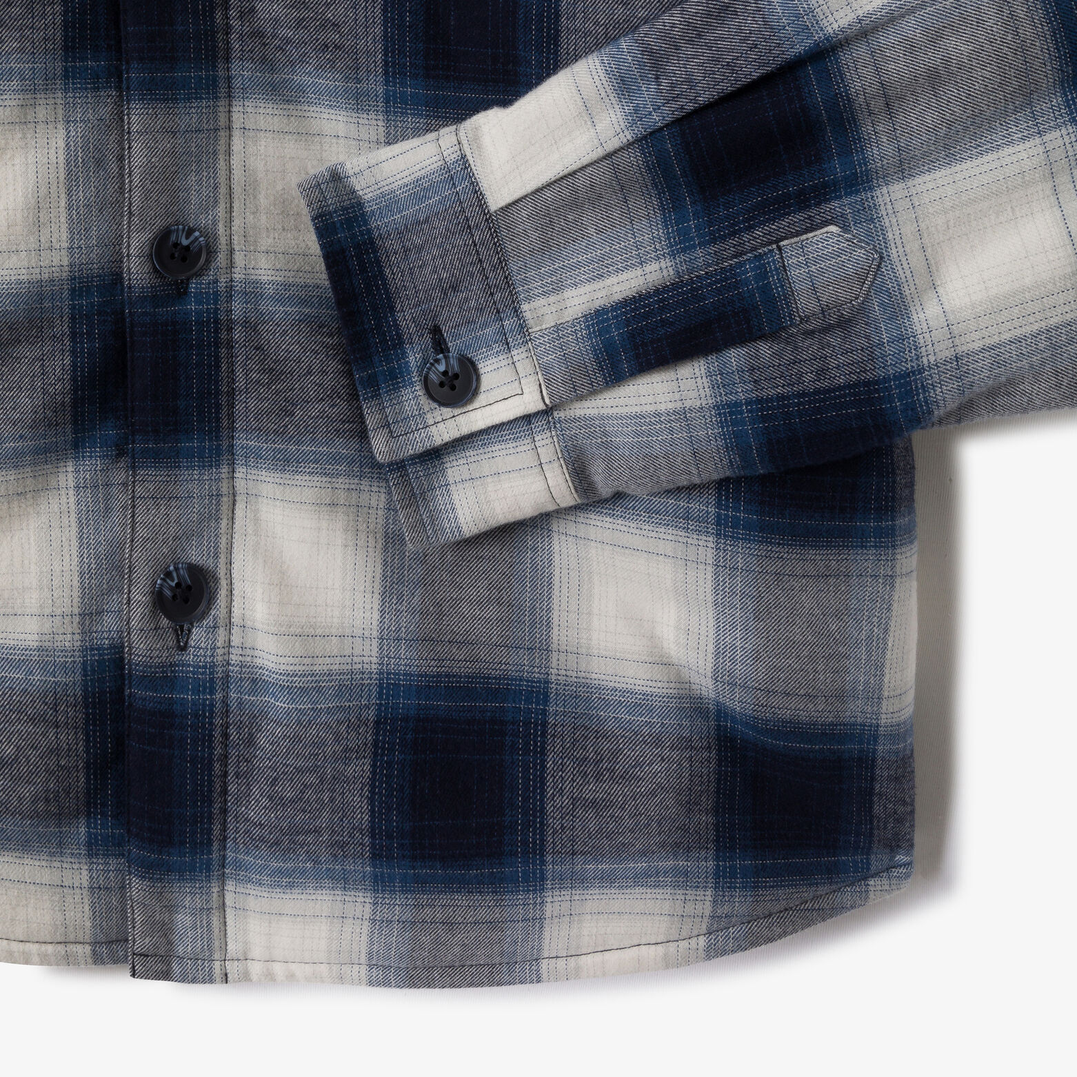 Gevoerd overhemd in katoen