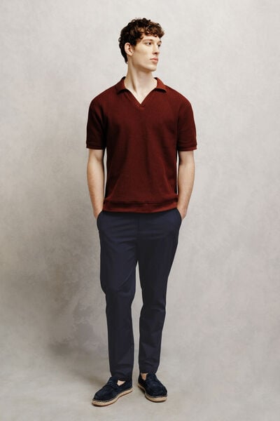 Tapered fit broek  