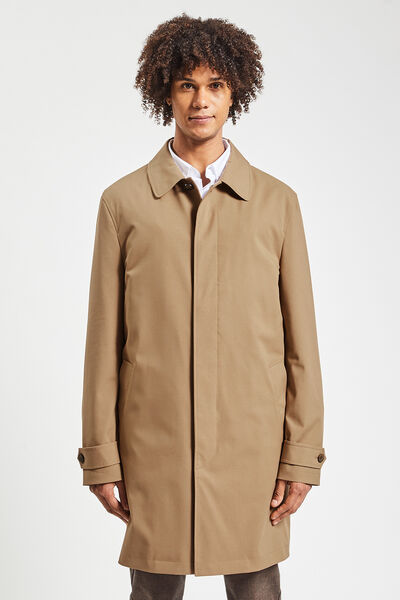 Trench col chemise avec doublure amovible