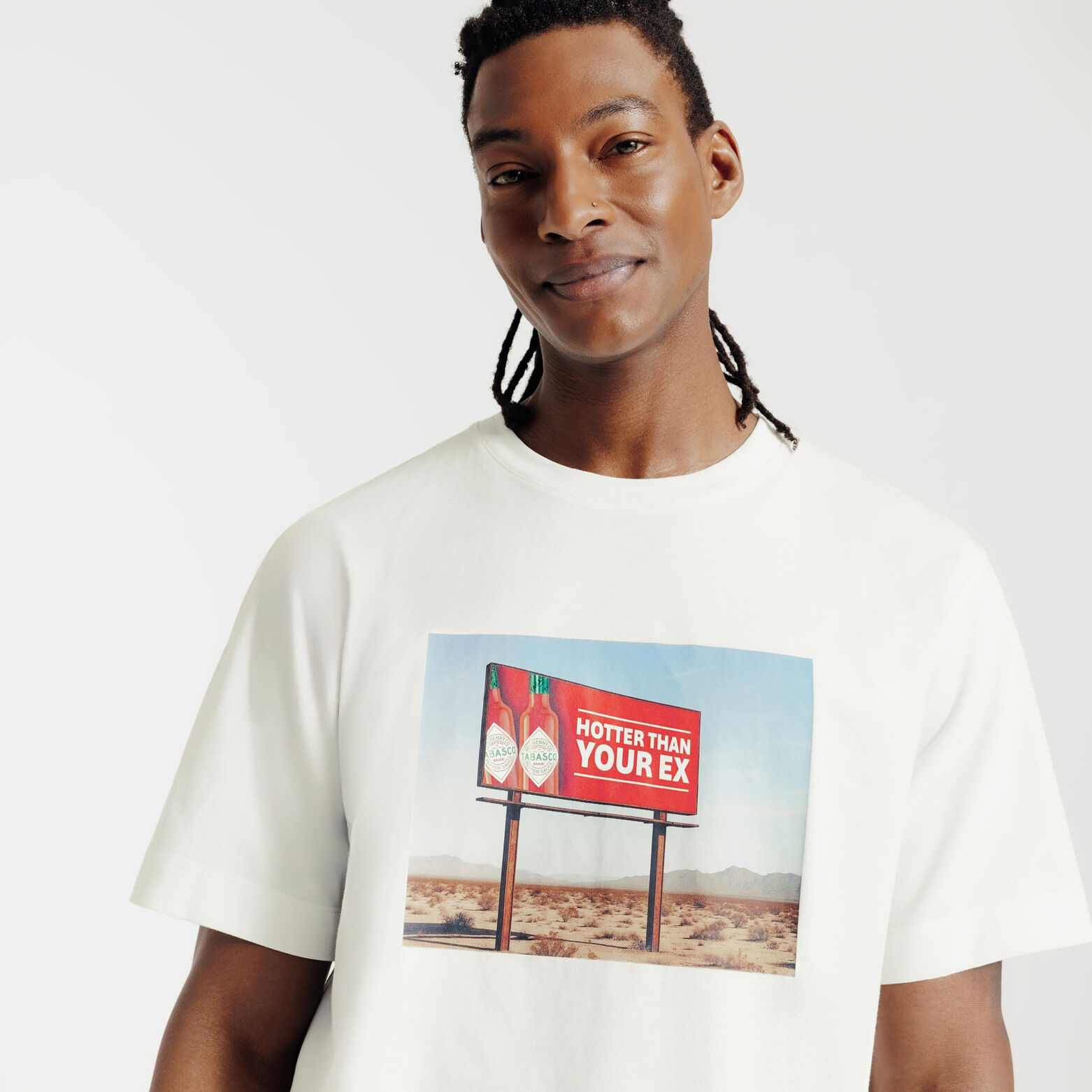 Tee shirt imprim&eacute; licence Tabasco