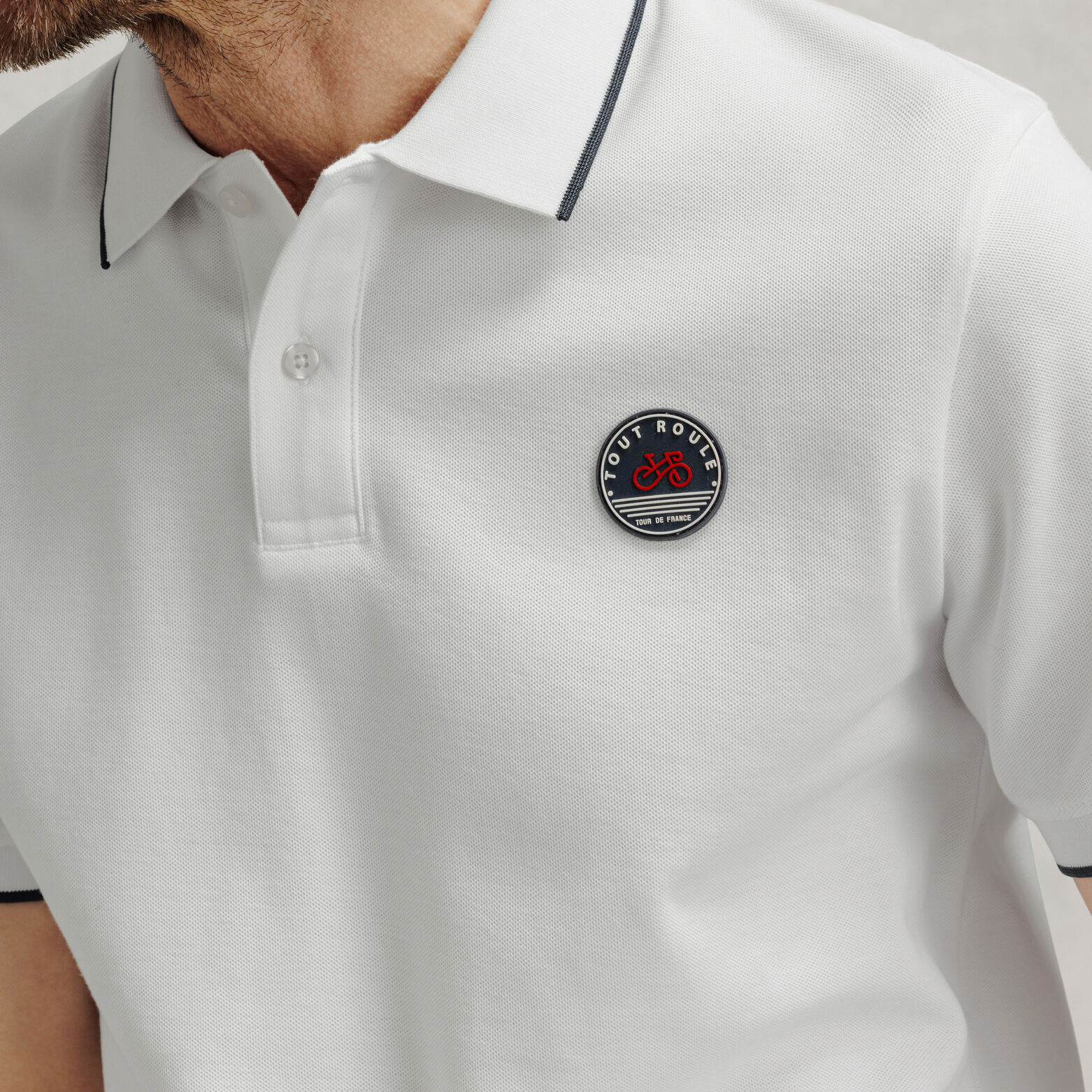 Polo manches courtes licence Tour de France
