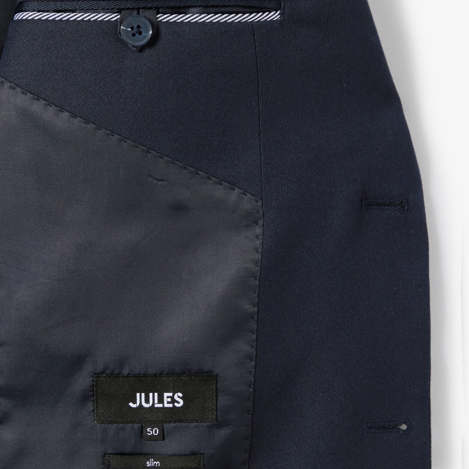 Slim fit kostuumvest  