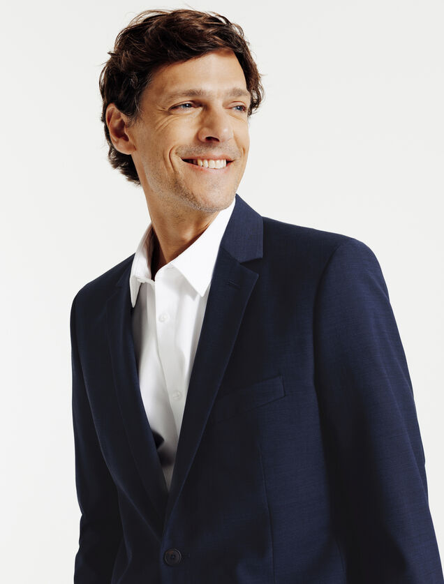 Slim fit kostuumvest