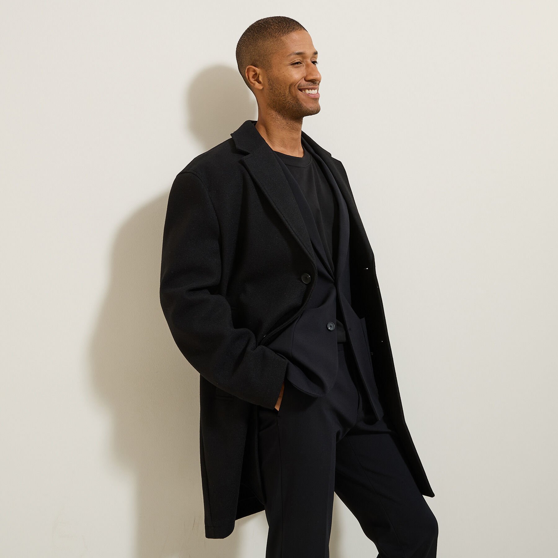Manteau hiver long homme manteaux 3 4 vestes longues Jules